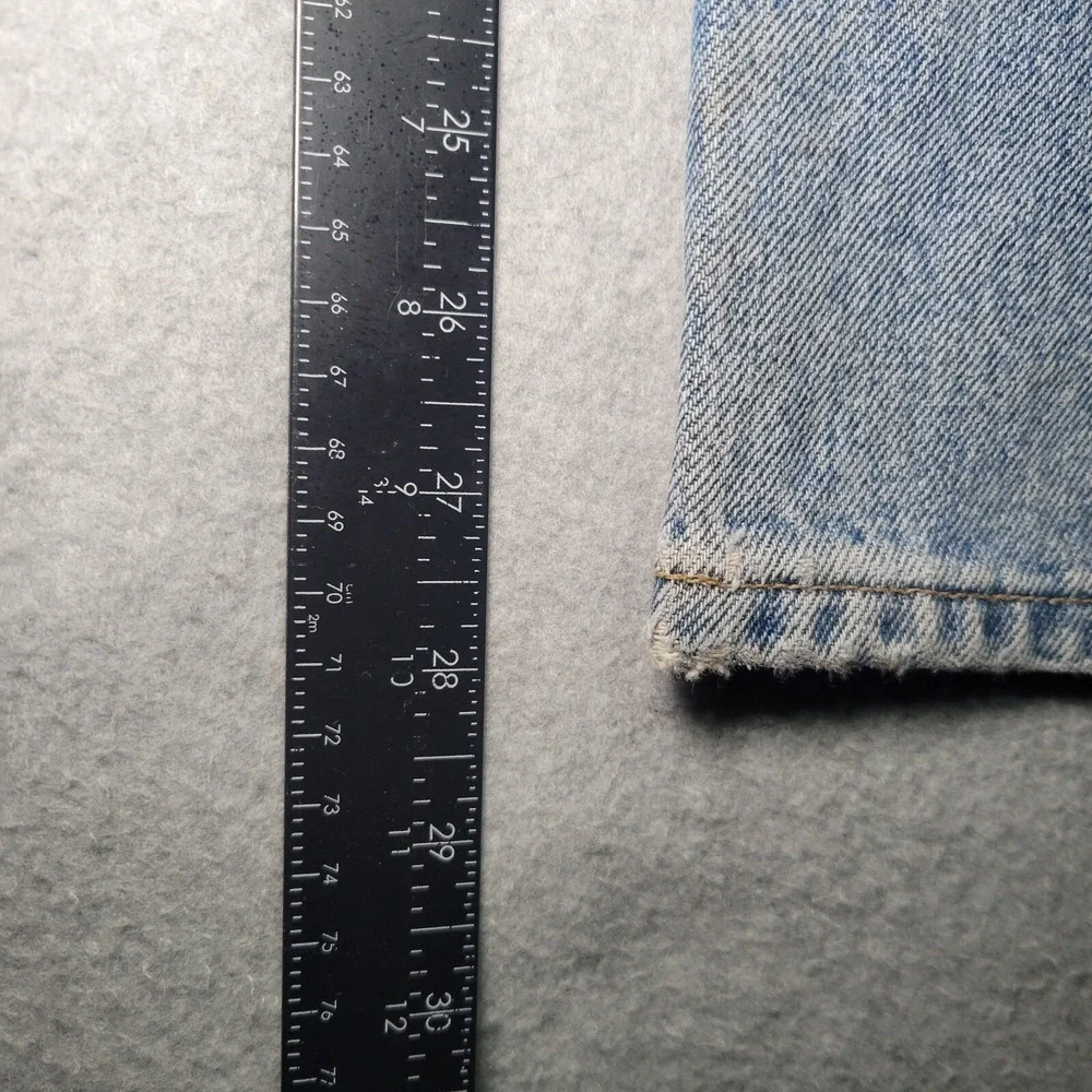Vintage Tommy Jeans Mens 40x30 Light Wash Relaxed Straight Leg Denim Blue Pants